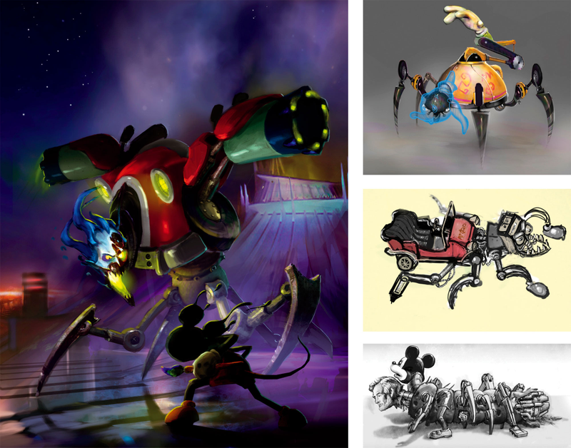 Illustration for article titled The Epic Art of Epic Mickey
